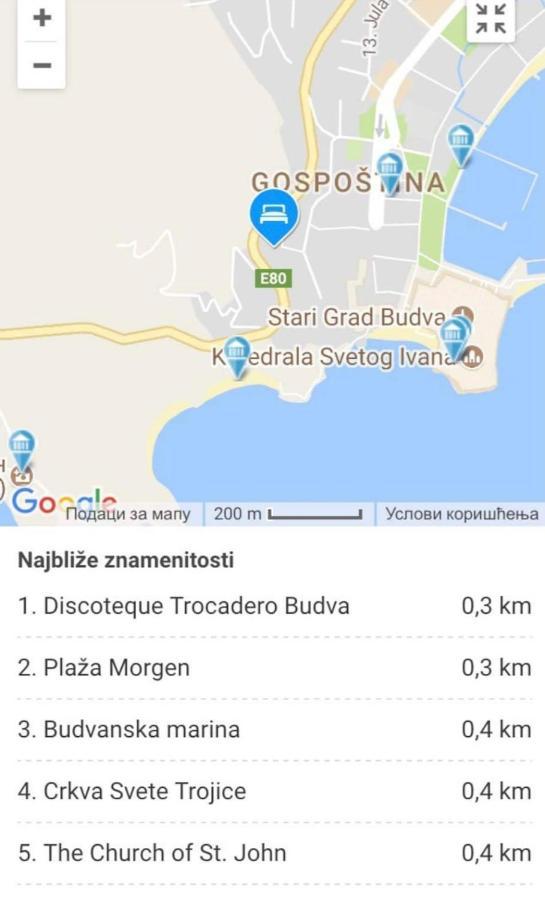 Apartments Lekic Μπούντβα Εξωτερικό φωτογραφία